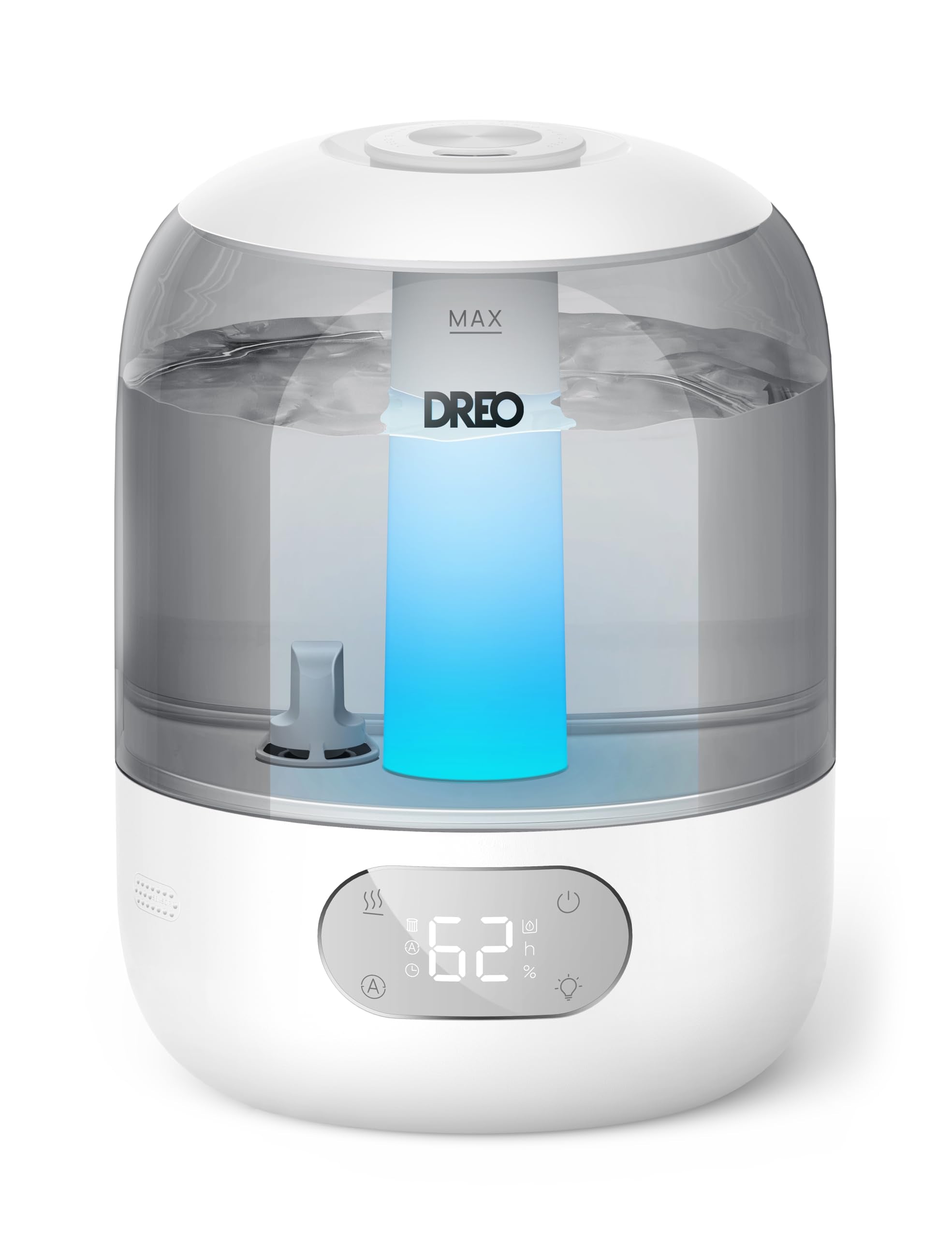 DREO Humidifiers for Bedroom, 3L Top Fill 30H & 26dB Quiet Runtime for Large Room, Cool Mist Ultrasonic Humidifier with Humidity Sensor, Night Light for Home, Baby, Nursery, Plants, 360° Nozzle, Black - FUN GUY WORLD FUN GUY WORLD FUN GUY WORLD B0DF2YH651 B0DF2YH651 Grey DREO Humidifiers for Bedroom, 3L Top Fill 30H & 26dB Quiet Runtime for Large Room, Cool Mist Ultrasonic Humidifier with Humidity Sensor, Night Light for Home, Baby, Nursery, Plants, 360° Nozzle, Black FUN GUY WORLD FUN GUY WORLD